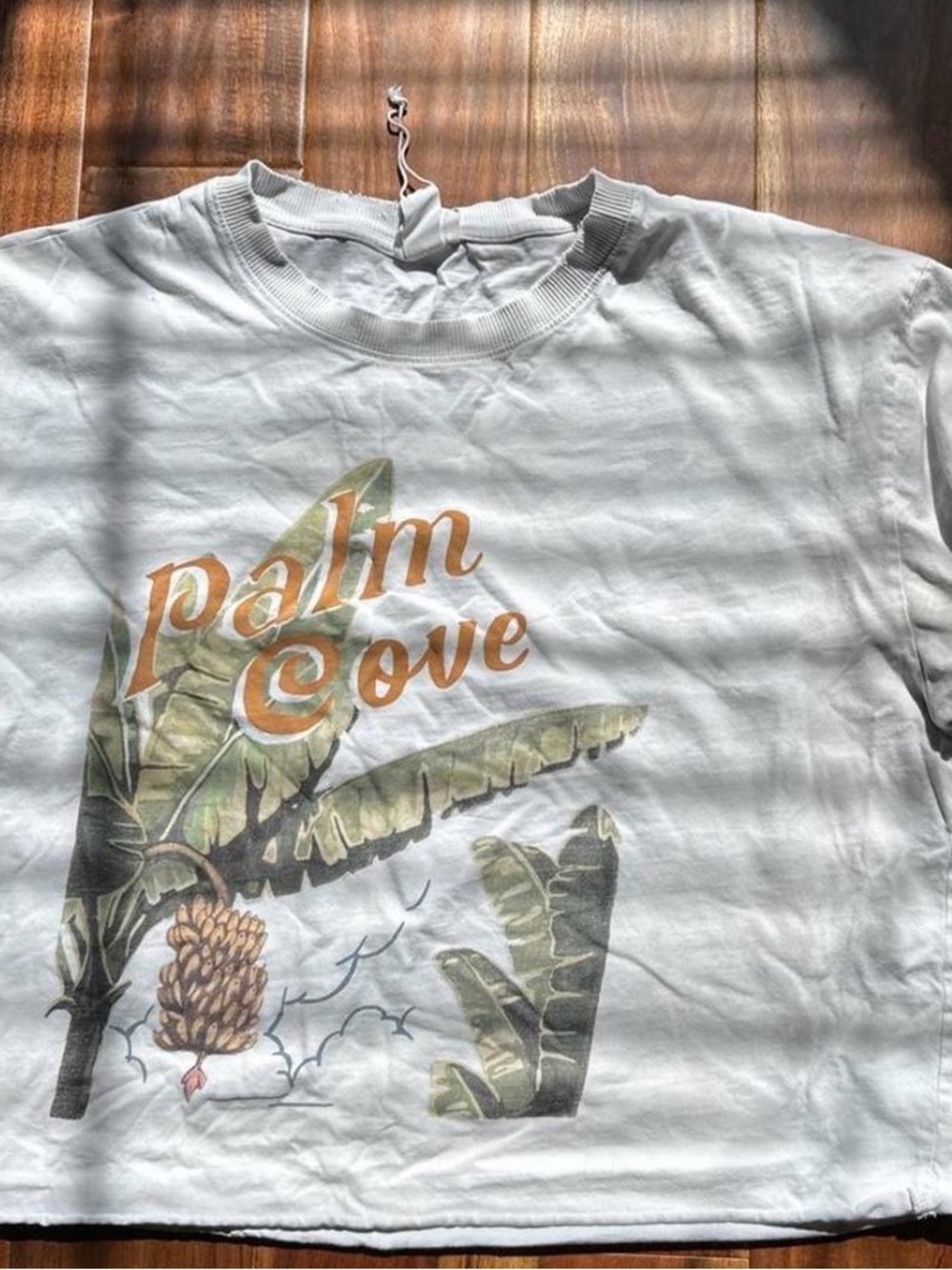 Palm Cove Graphic Short Sleeve Tee - White